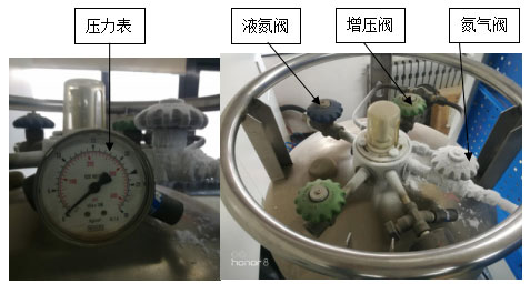 液氮壓力表、閥門